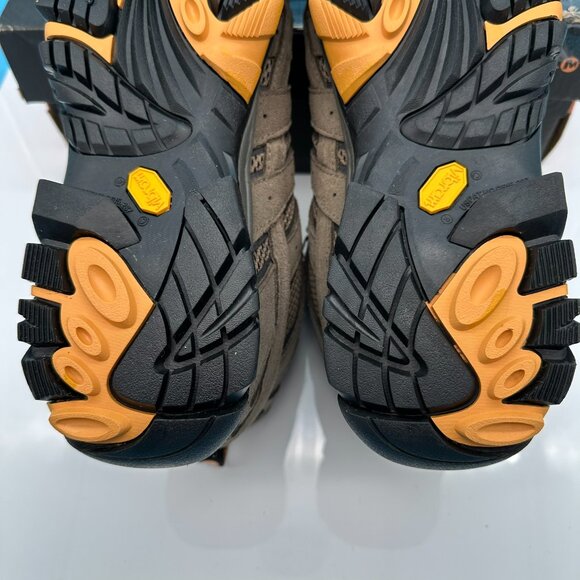 Merrell Men's Moab 2 J06045 Ventilator Mid Hiking Work Boots, Size 11.5, Walnut - Picture 11 of 13